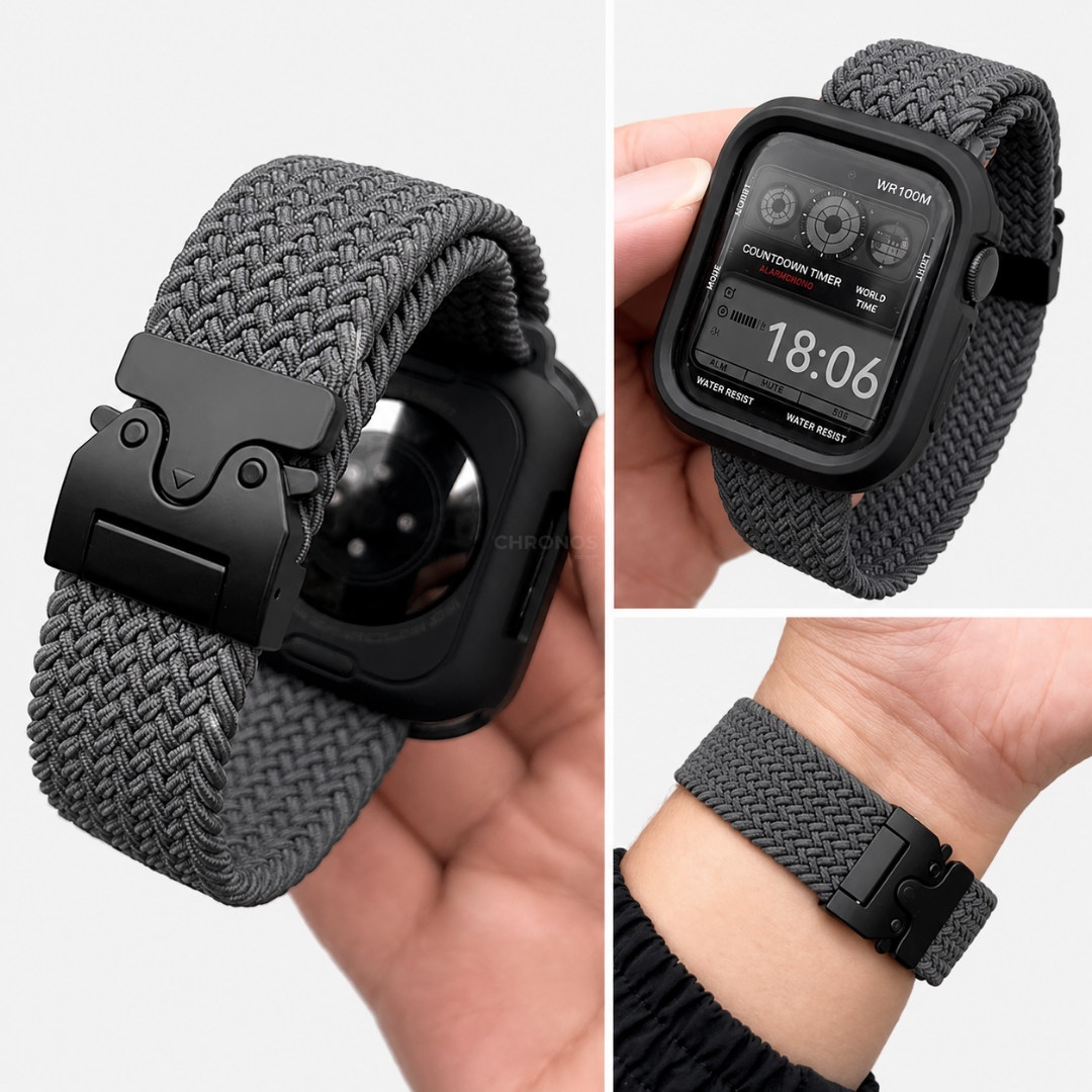 Apple Watch Band - Adjustable Braided Nylon - Watch Band