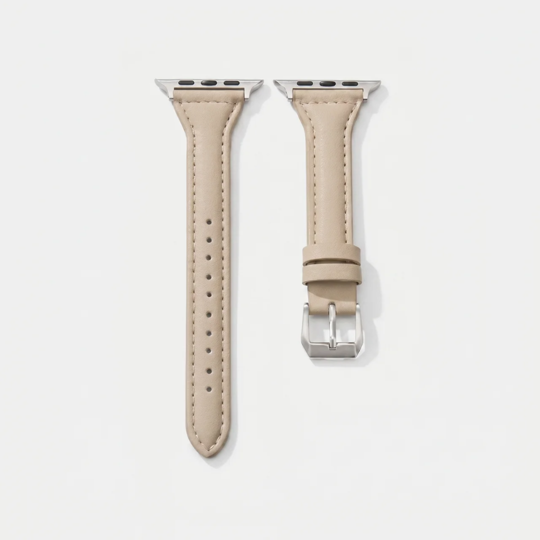 Apple Watch Band - Leather Classic - Beige - Watch Band