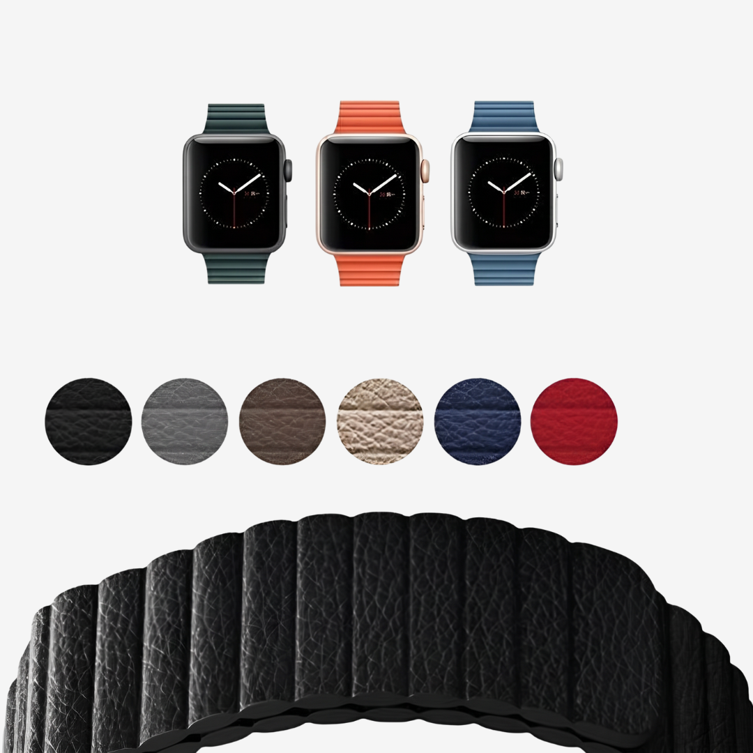 Apple Watch Band - Magnetic Leather Band - Watch Band