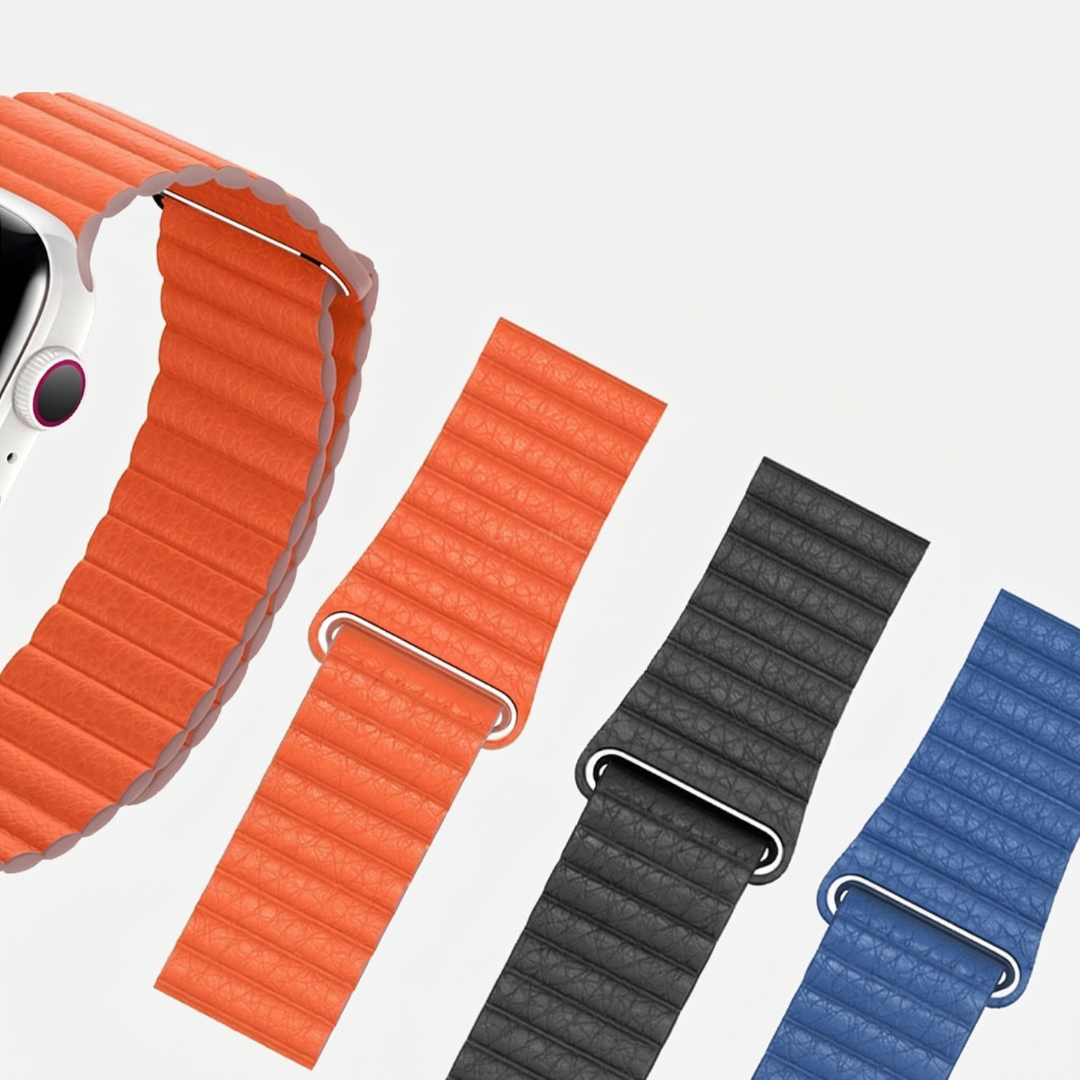Apple Watch Band - Magnetic Leather Band - Watch Band