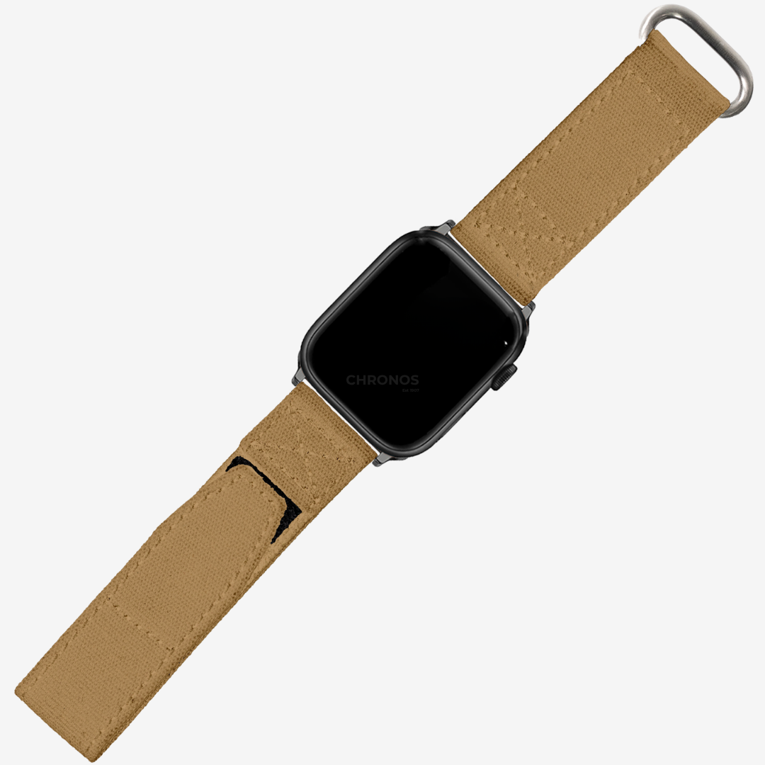 Apple Watch Band - Military Velcro - Desert Sand - Watch Band