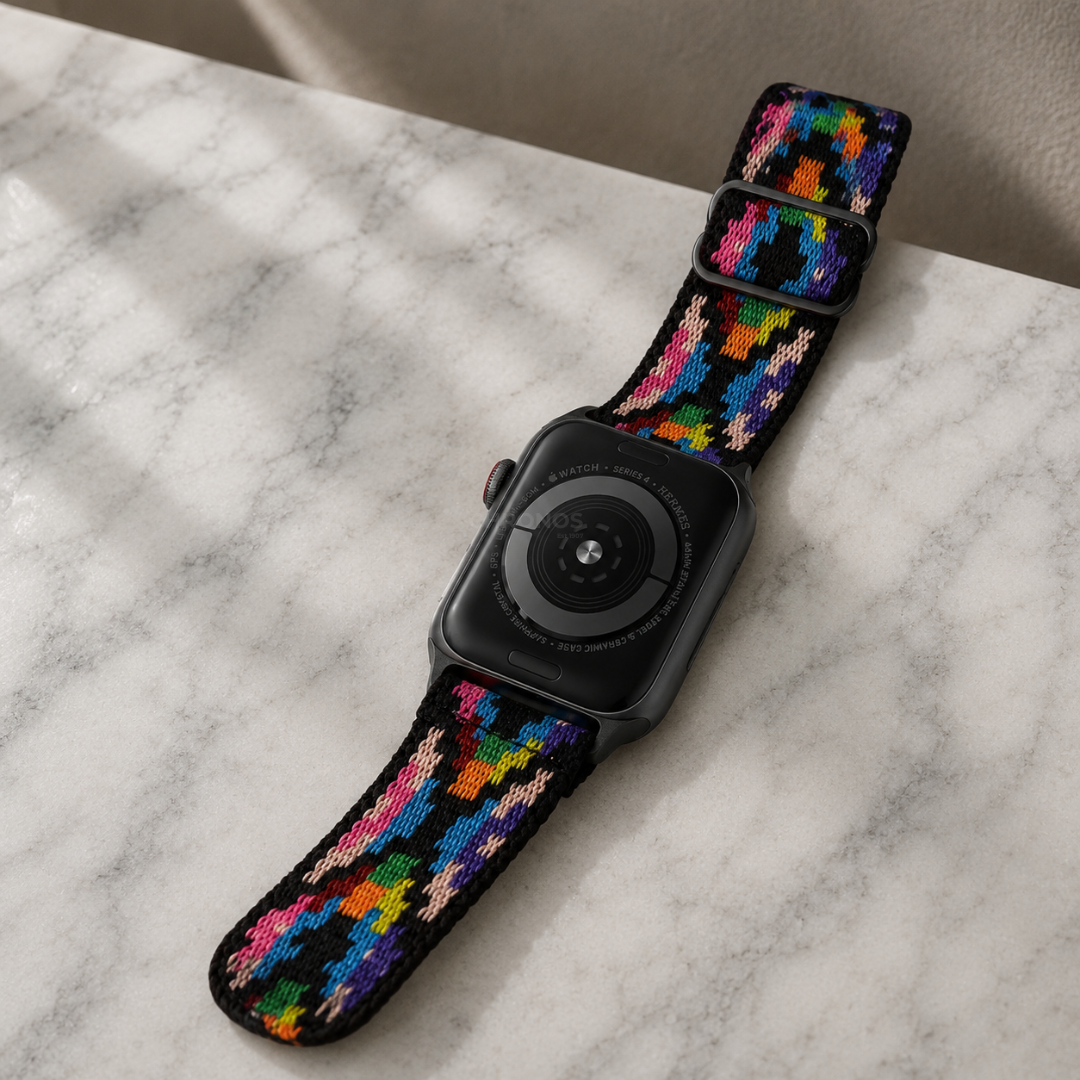 Apple Watch Band - Multicolour Scrunchie - Watch Band