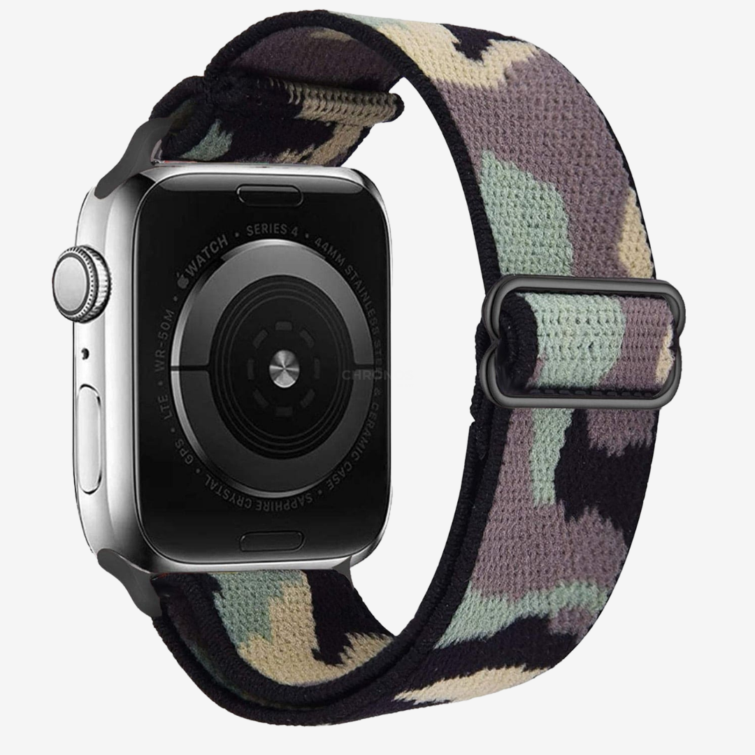 Apple Watch Band - Multicolour Scrunchie - Camouflage - Watch Band