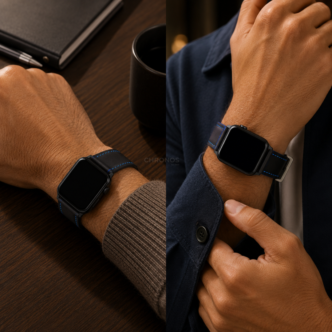 Apple Watch Band - Padded Leather - Watch Band