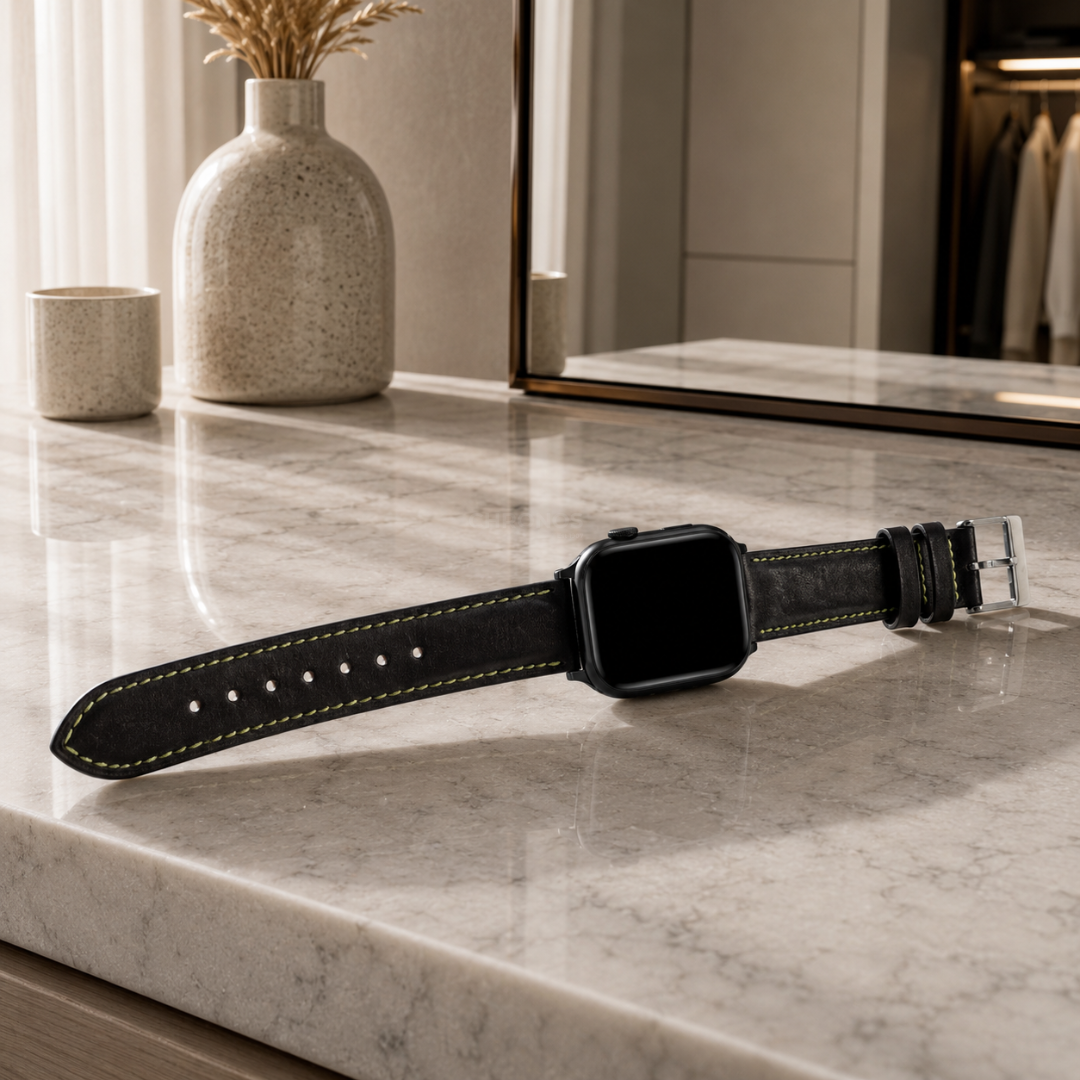 Apple Watch Band - Padded Leather - Watch Band