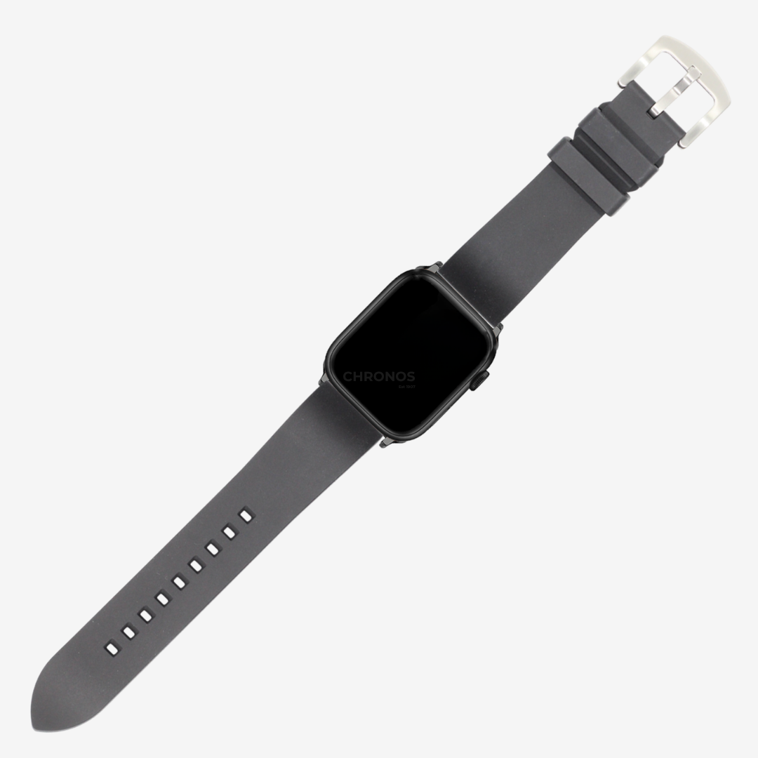 Apple Watch Band - Prairie FKM Rubber - Black - Watch Band