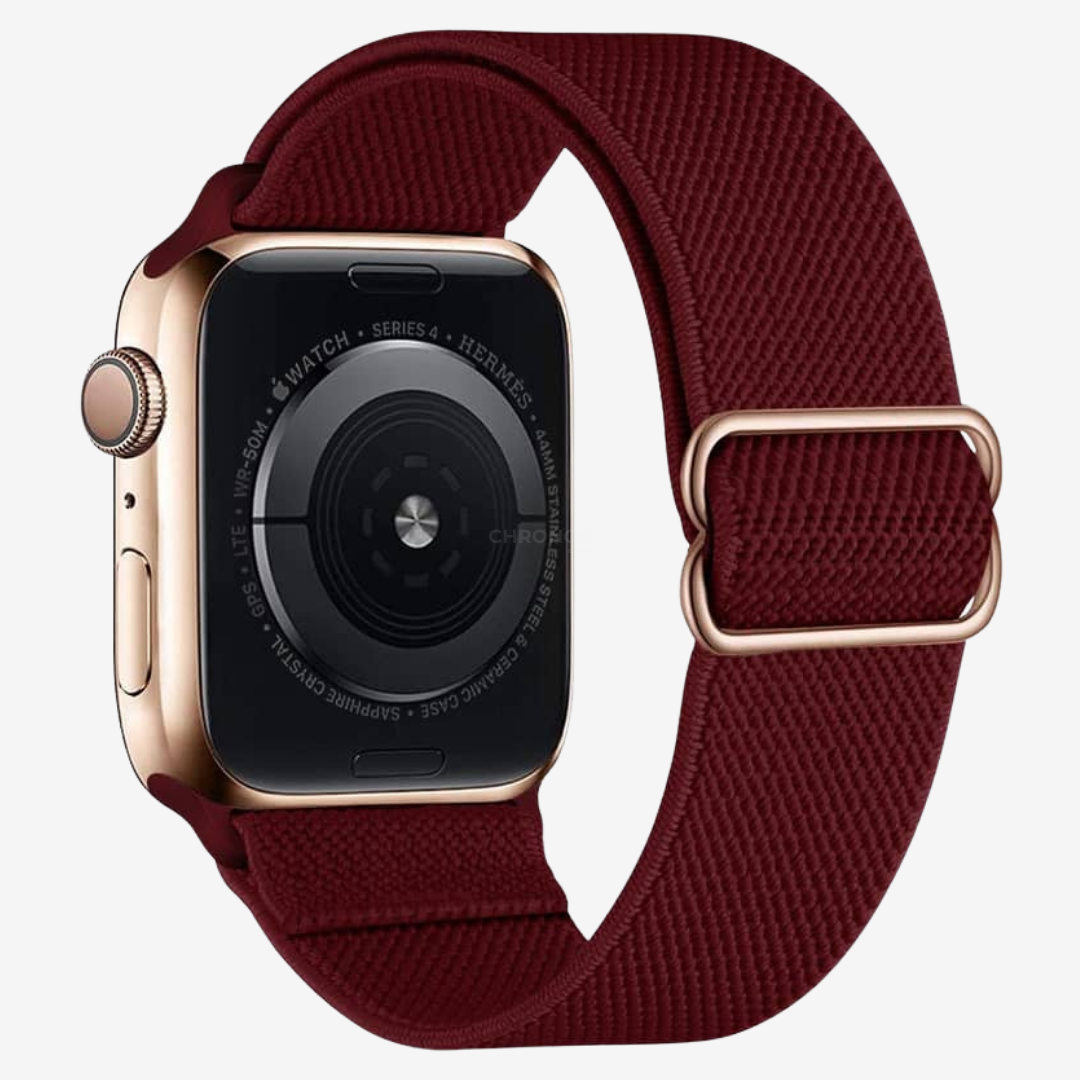 Apple Watch Band - Scrunchie - Maroon - Watch Band