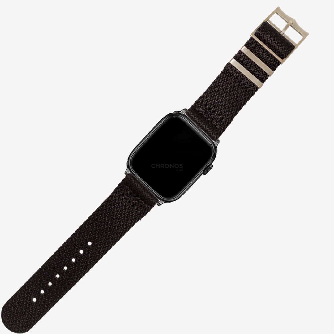 Apple Watch Band - Sharktooth Militex - Black - Watch Band