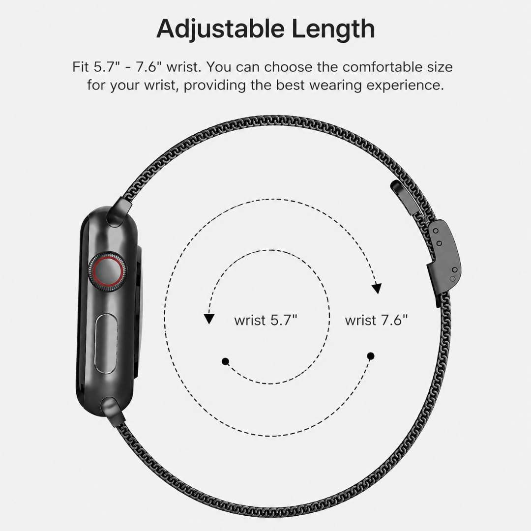 Apple Watch Band - Slim Stainless Steel Band - Watch Band