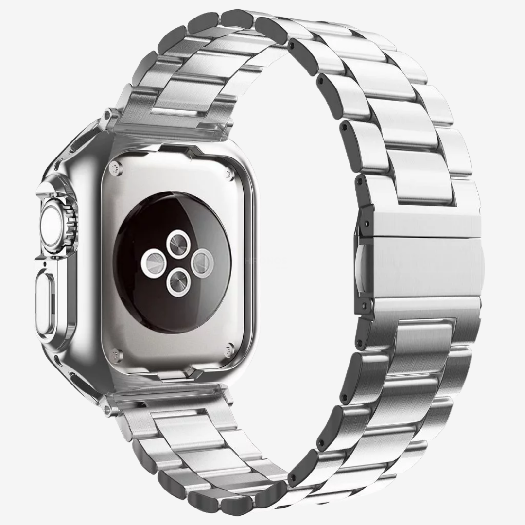 Apple Watch Band - Stainless Steel Band + Case - Watch Case