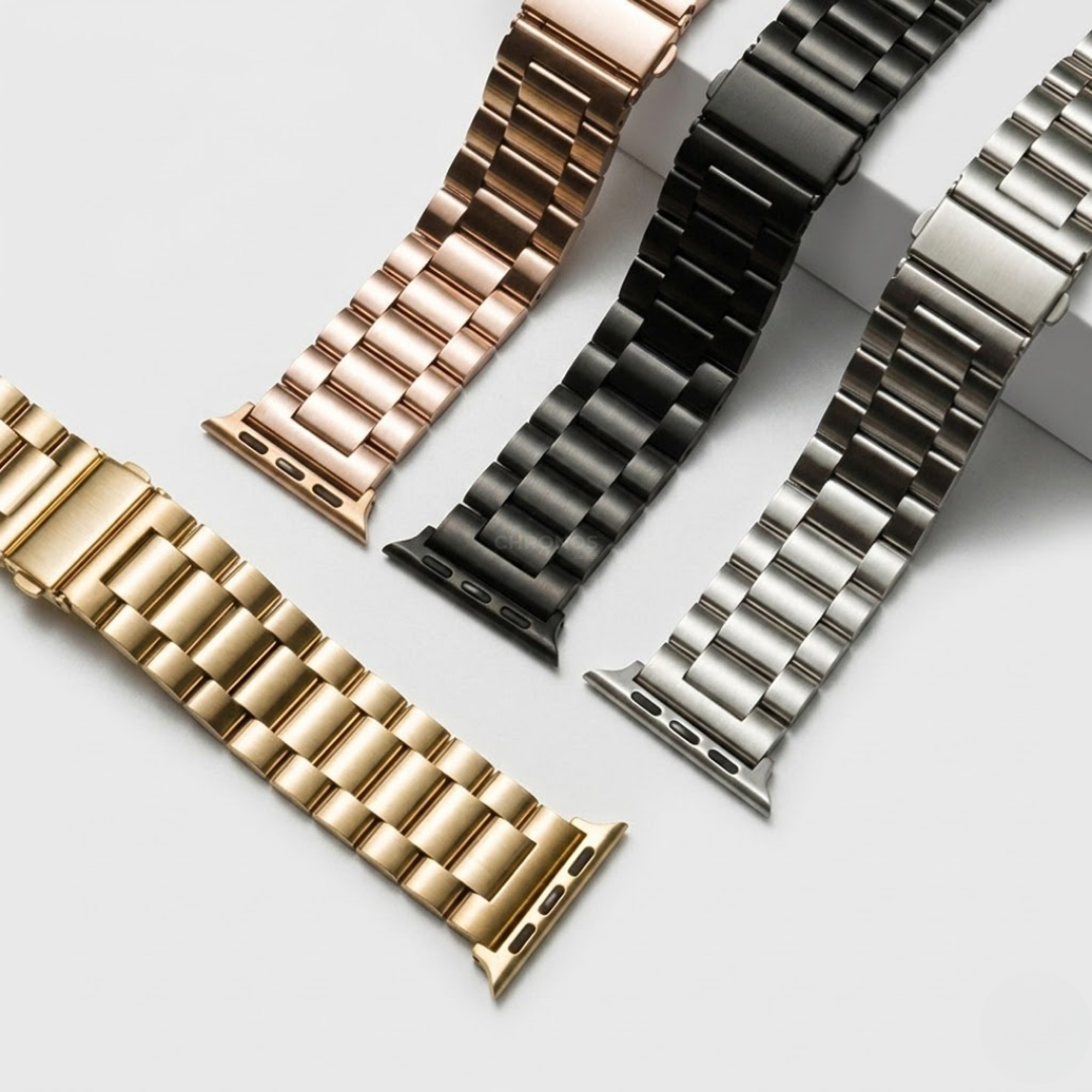Apple Watch Band - Stainless Steel Band + Case - Watch Case