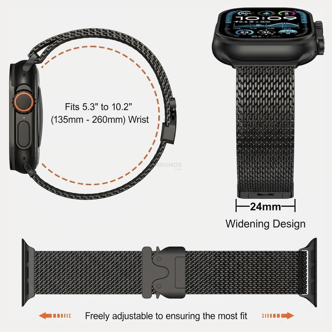 Apple Watch Band - Titanium Milanese - Watch Band