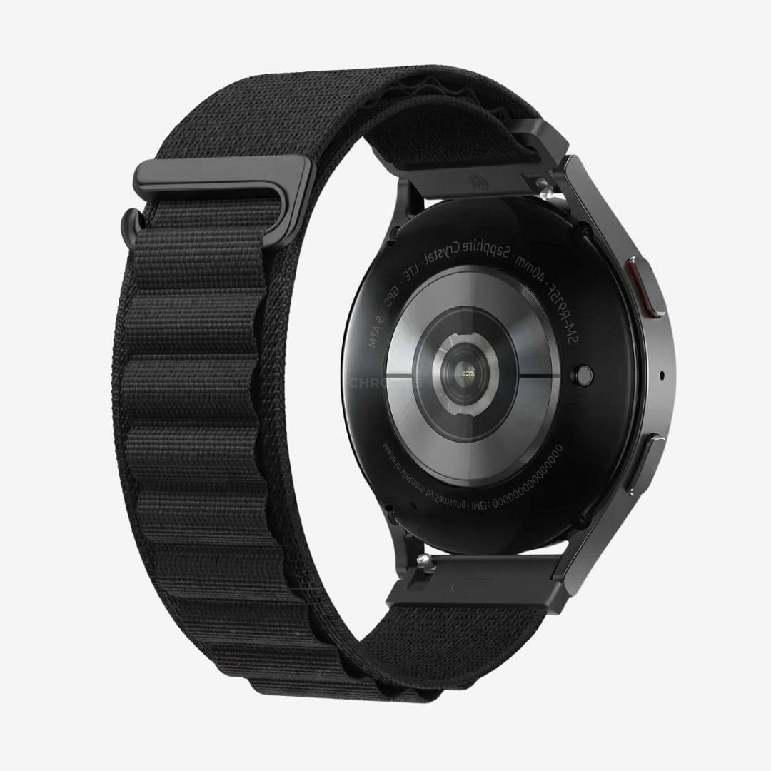 Coros Watch Band - Alpine Loop Nylon - Black - Watch Band