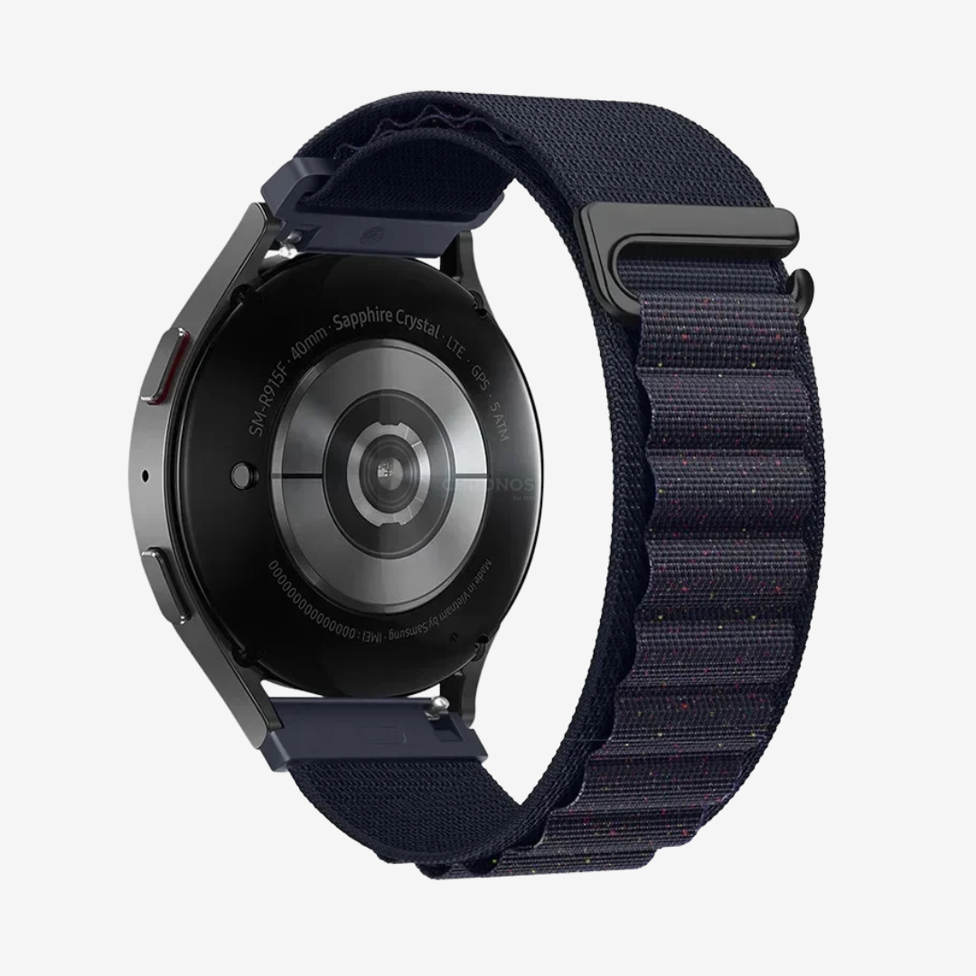 Coros Watch Band - Alpine Loop Nylon - Deep Blue Shiny - Watch Band