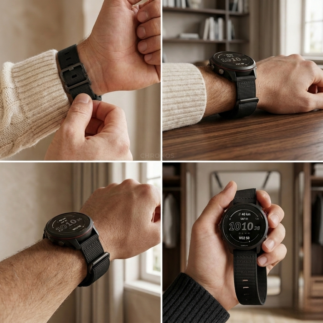 Coros Watch Band - Braided Nylon - Watch Band