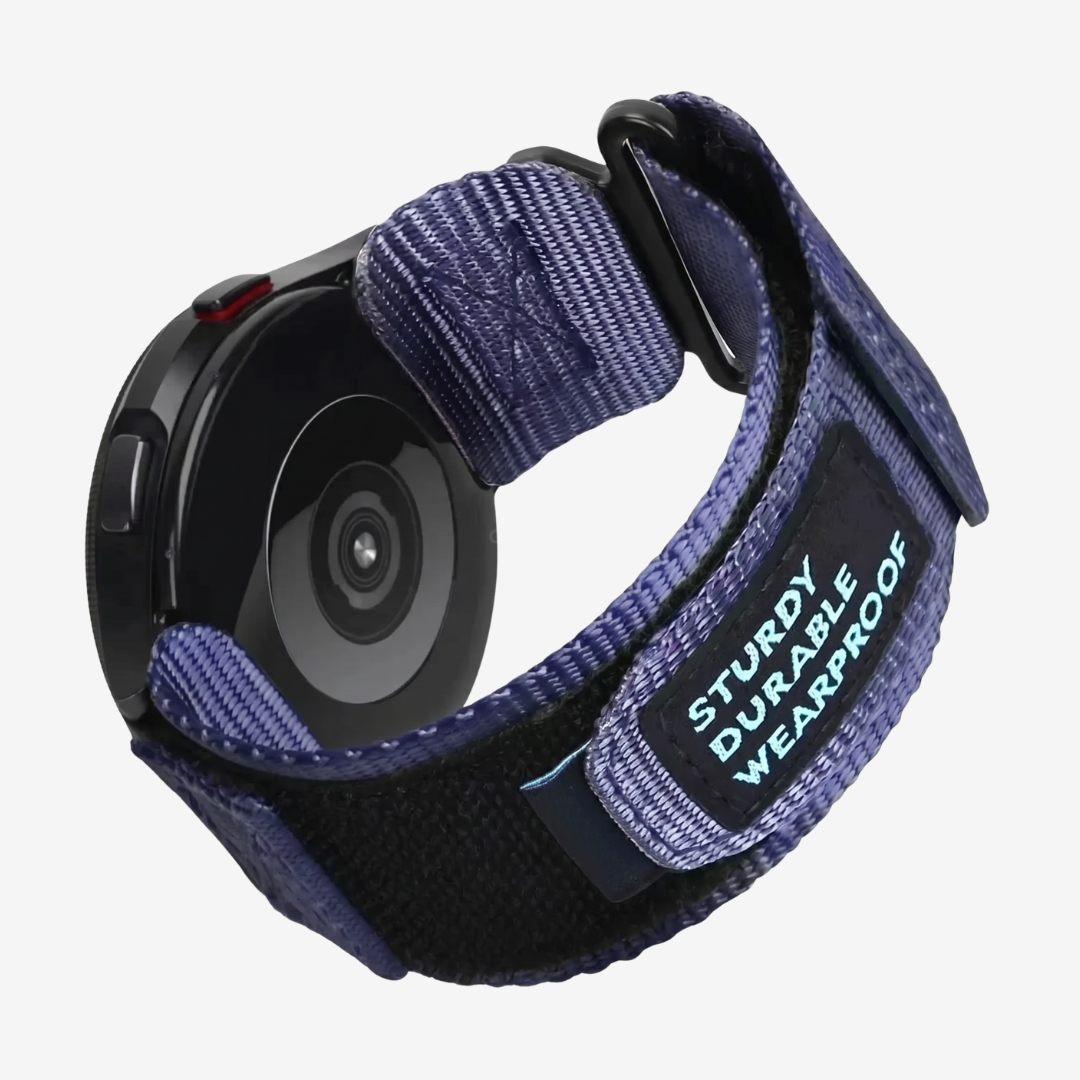 Coros Watch Band - Camouflage Nylon - Blue - Watch Band