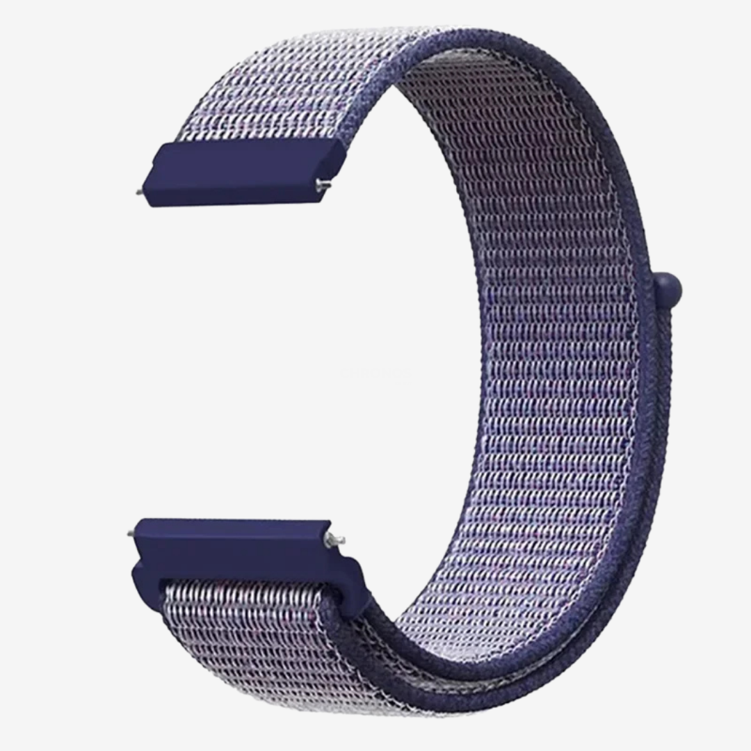Coros Watch Band - Comfort Nylon Loop - Purple 2 - Watch Band