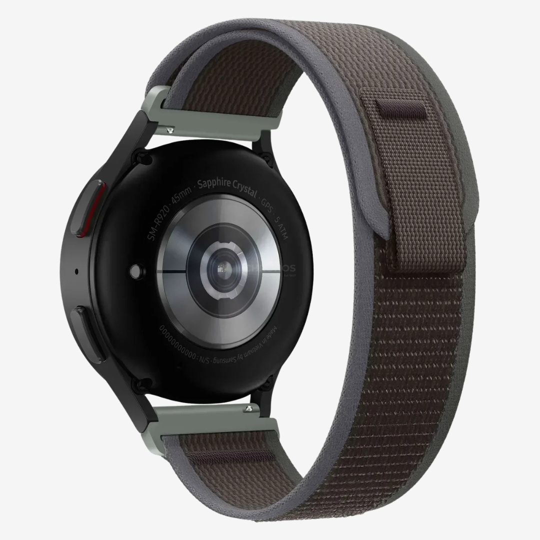 Coros Watch Band - Durable Nylon Loop - Grey - Watch Band