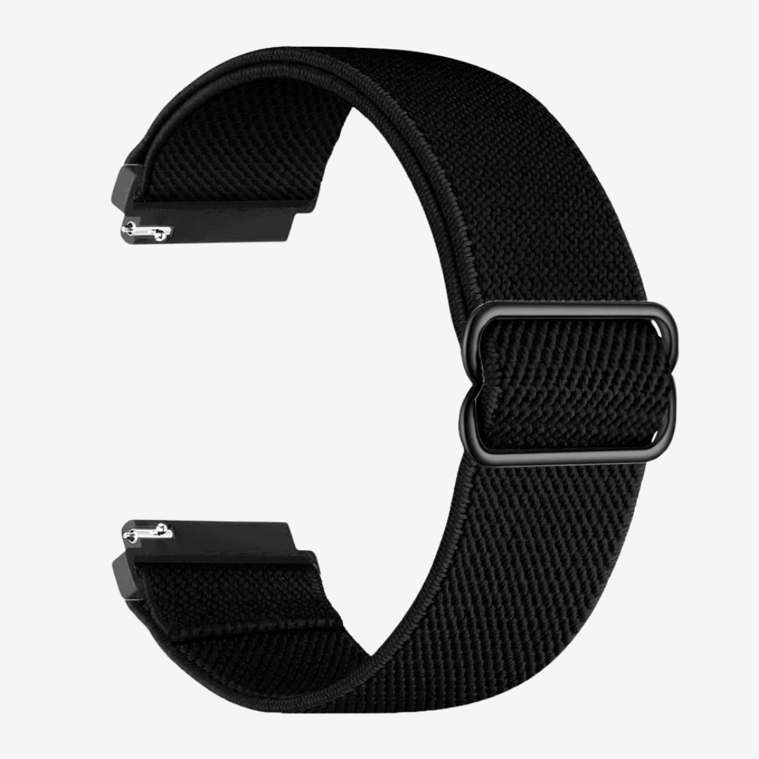 Coros Watch Band - Elastic Loop - Black - Watch Band