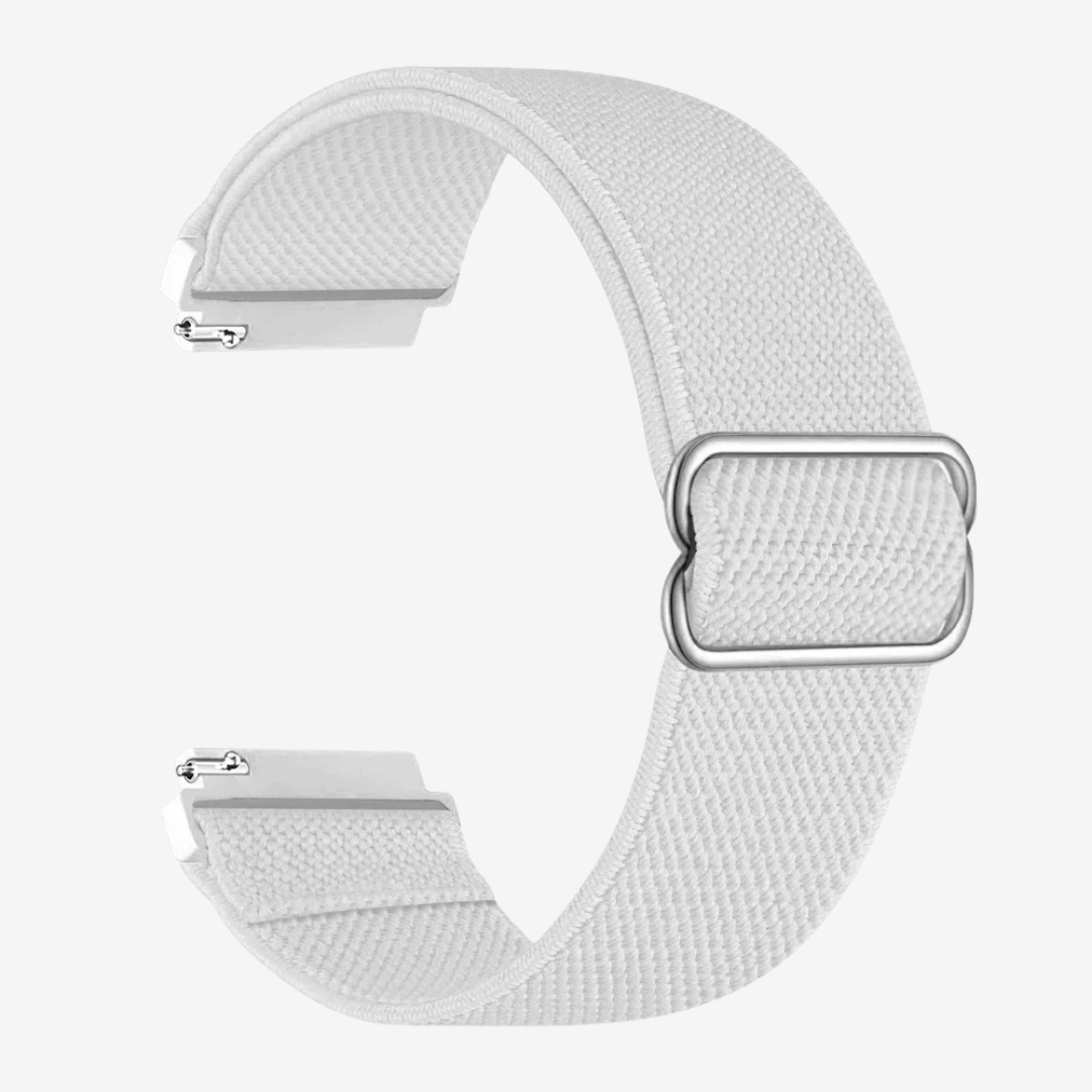 Coros Watch Band - Elastic Loop - White - Watch Band