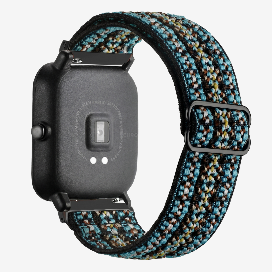 Coros Watch Band - Elastic Nylon - Bohemia tourquise - Watch Band
