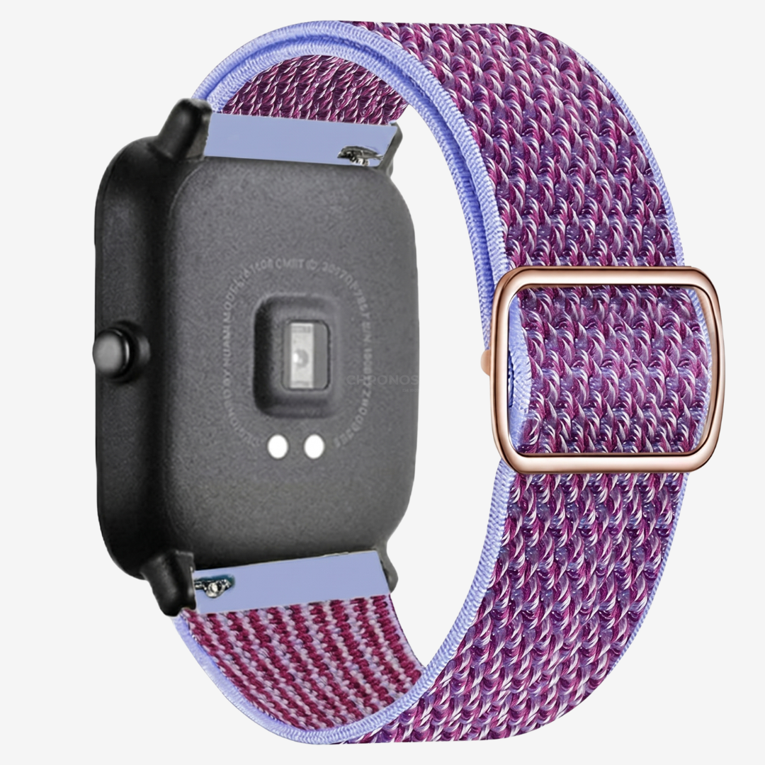 Coros Watch Band - Elastic Nylon - Lavender Blue - Watch Band