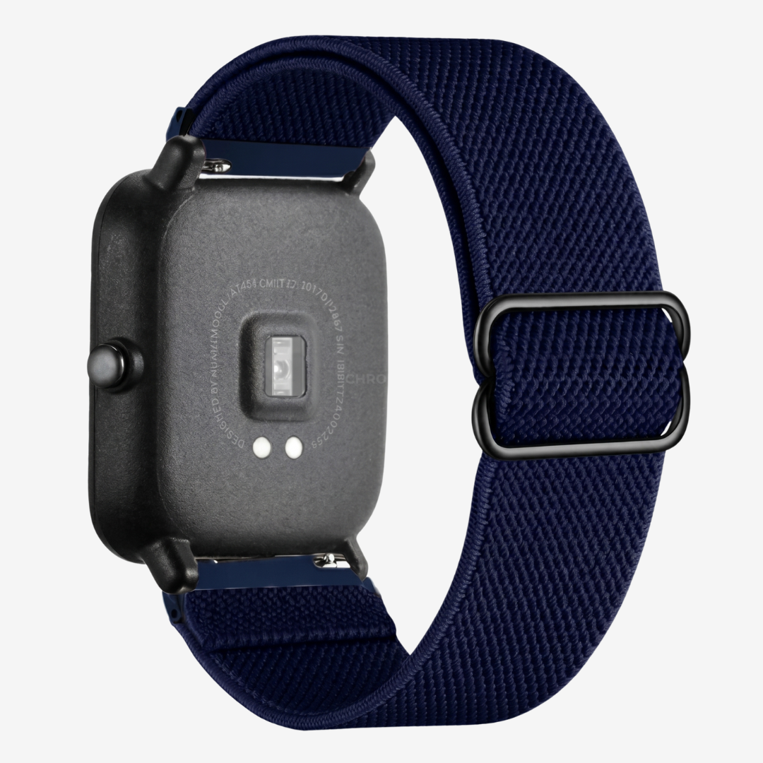 Coros Watch Band - Elastic Nylon - Midnight Blue - Watch Band