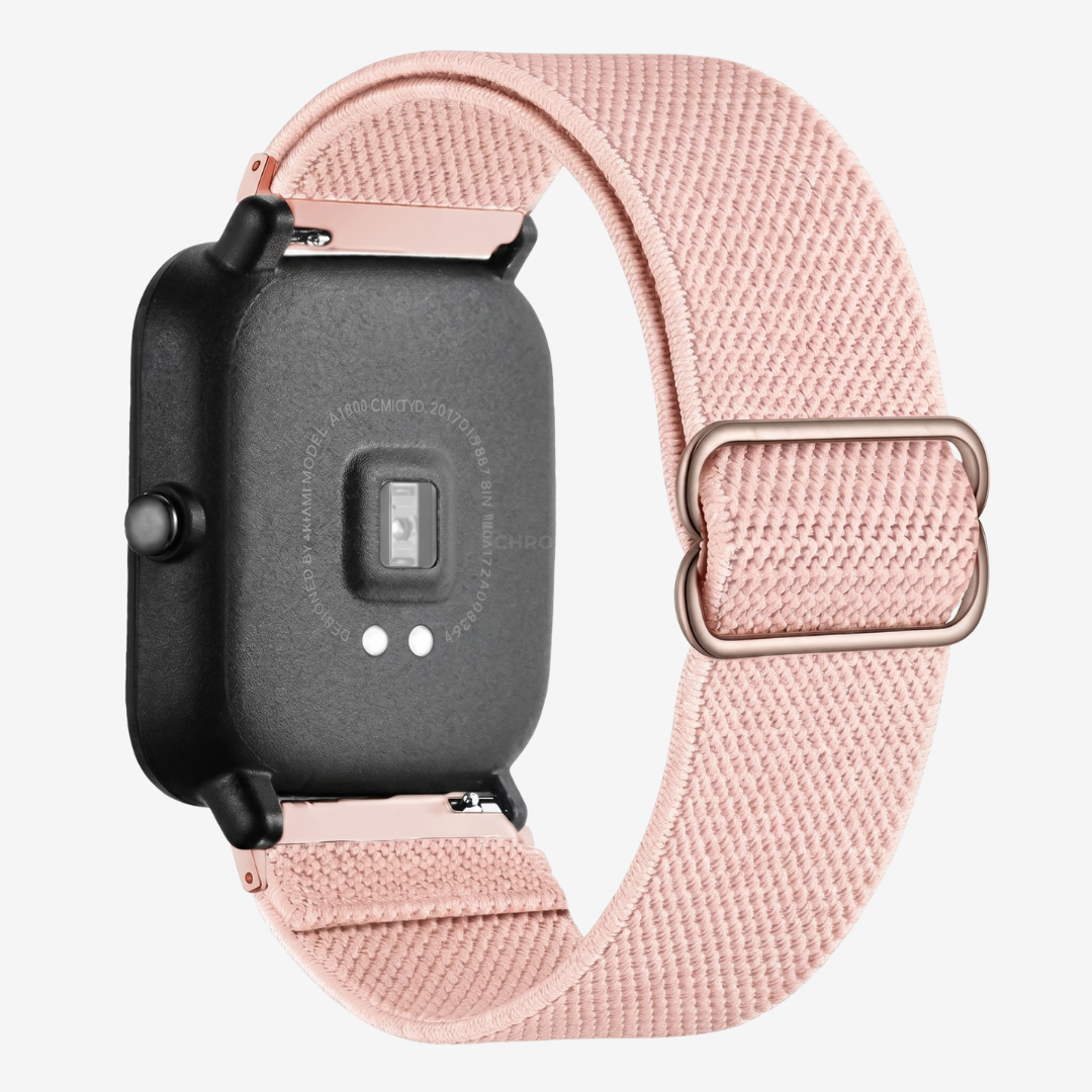 Coros Watch Band - Elastic Nylon - Pink Sand - Watch Band