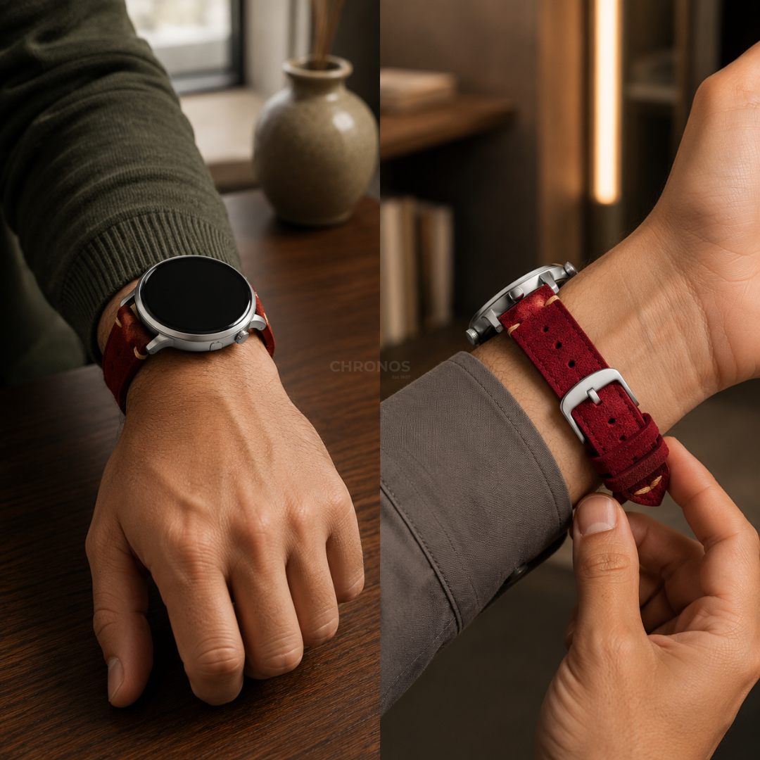 Coros Watch Band - Genuine Leather - Watch Band