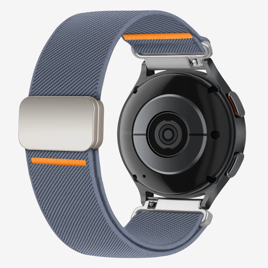 Coros Watch Band - Magnetic Nylon - Blue Gray - Watch Band