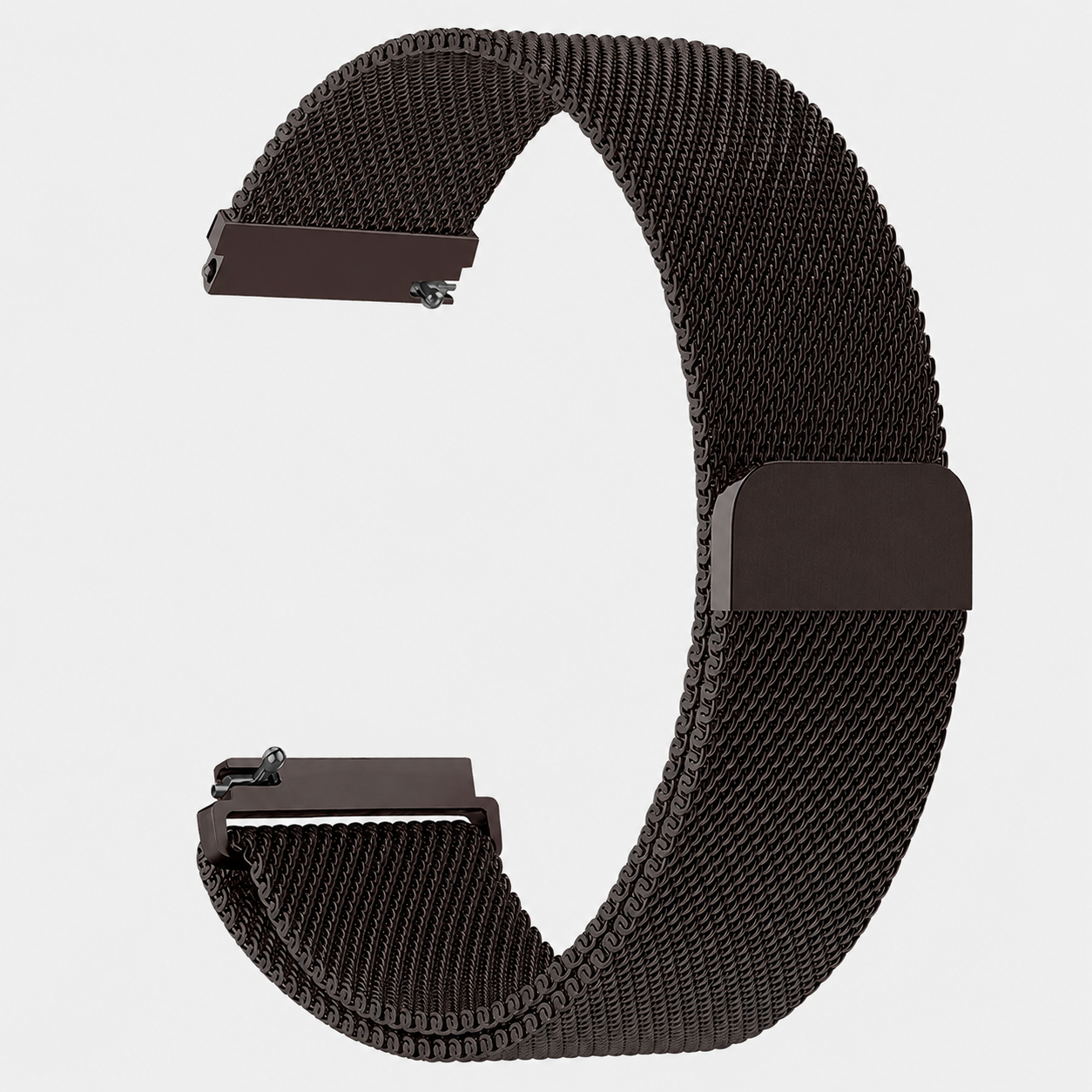 Coros Watch Band - Milanese Loop - Dark Brown - Watch Band