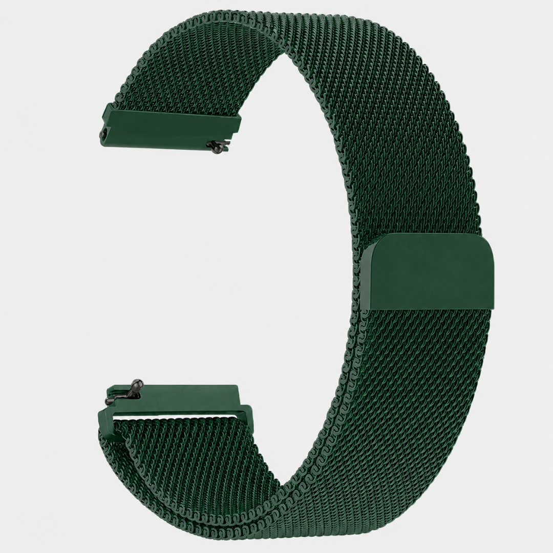 Coros Watch Band - Milanese Loop - Emerald - Watch Band