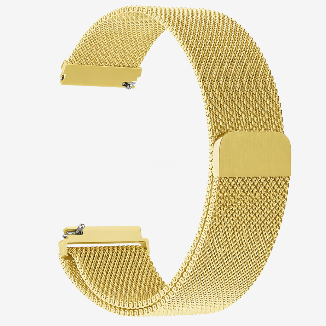 Coros Watch Band - Milanese Loop - Golden - Watch Band