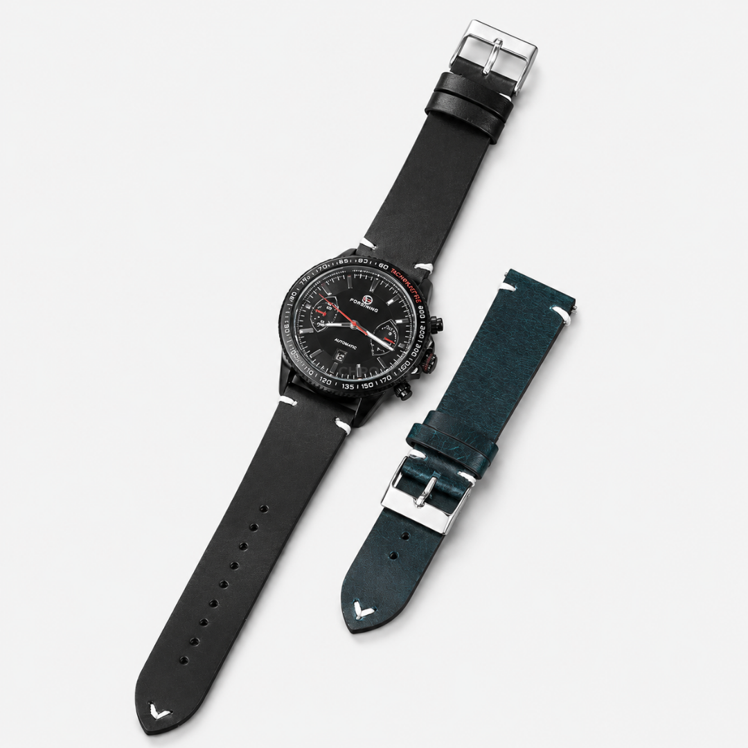 Coros Watch Band - Retro Oil Wax Leather - Watch Band