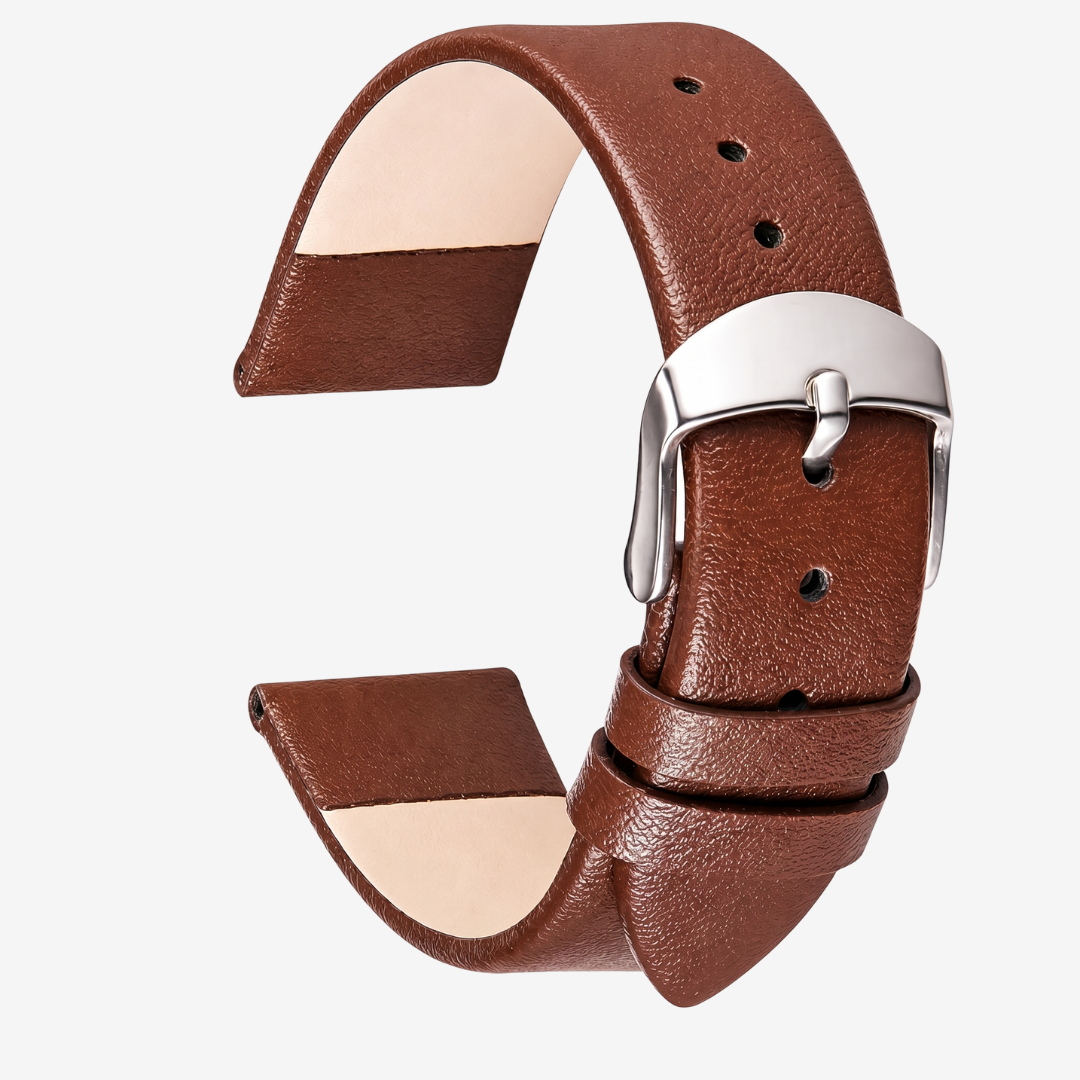 Coros Watch Band - Soft Leather - Brown - Watch Band