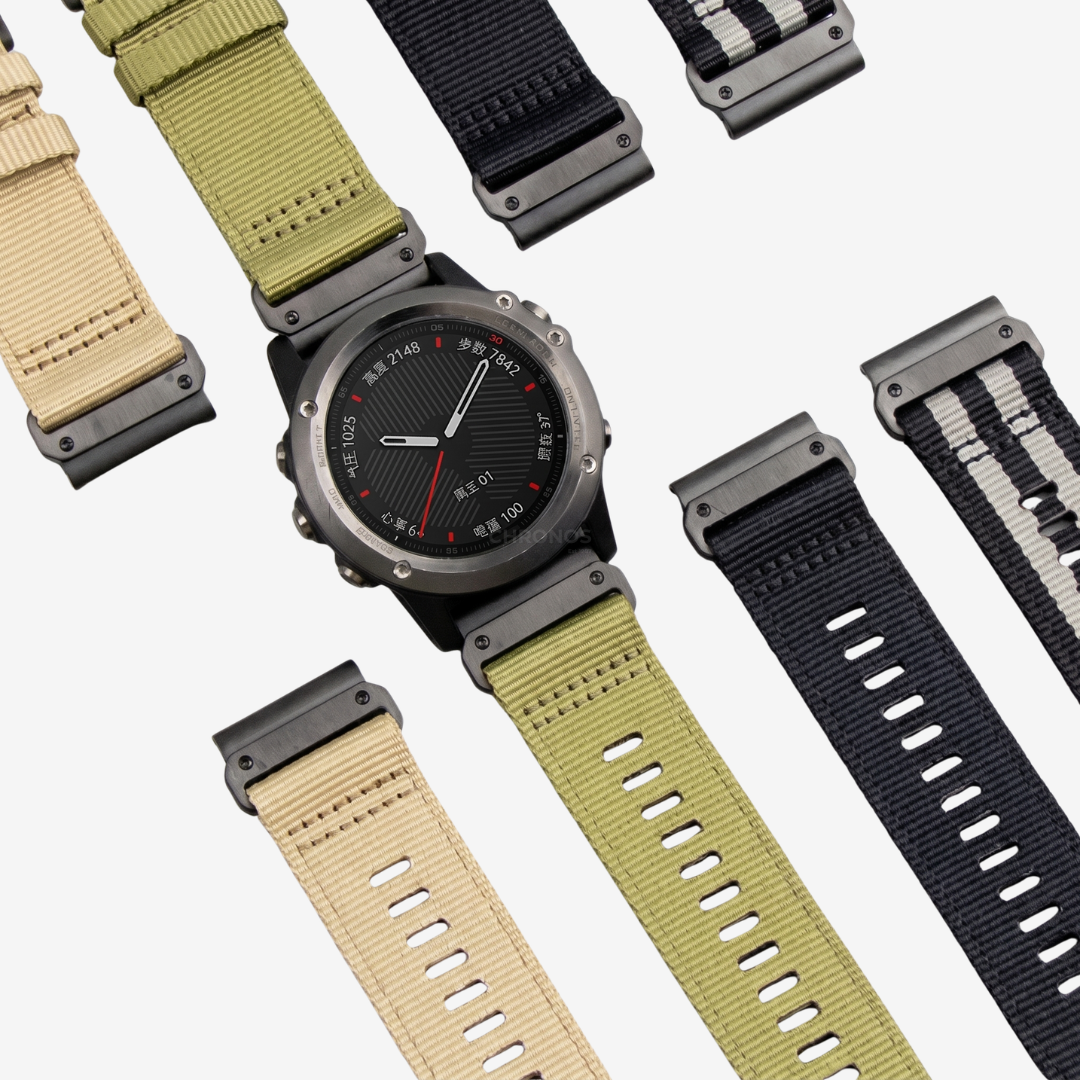 Garmin QuickFit Canvas Nylon Outdoor Band - Watch Band