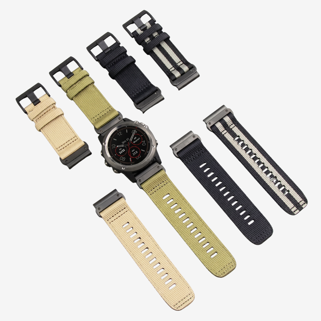 Garmin QuickFit Canvas Nylon Outdoor Band - Watch Band