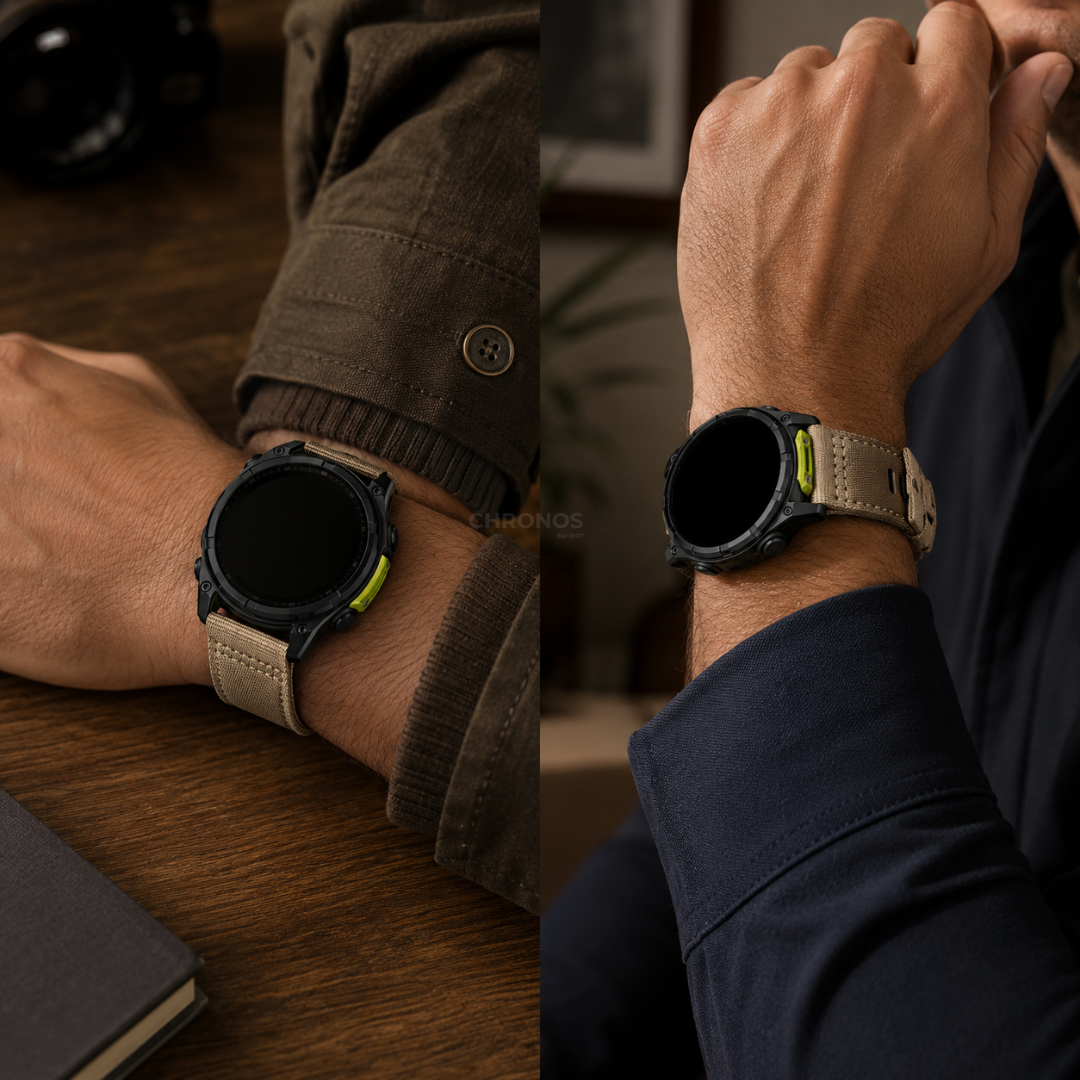 Garmin QuickFit Canvas Nylon Outdoor Band - Watch Band