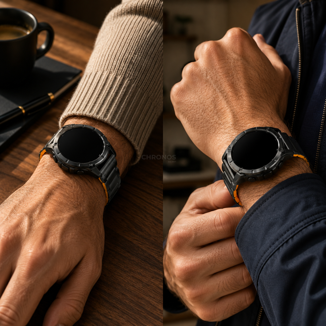 Garmin QuickFit GEMINI Titanium Band - Watch Band