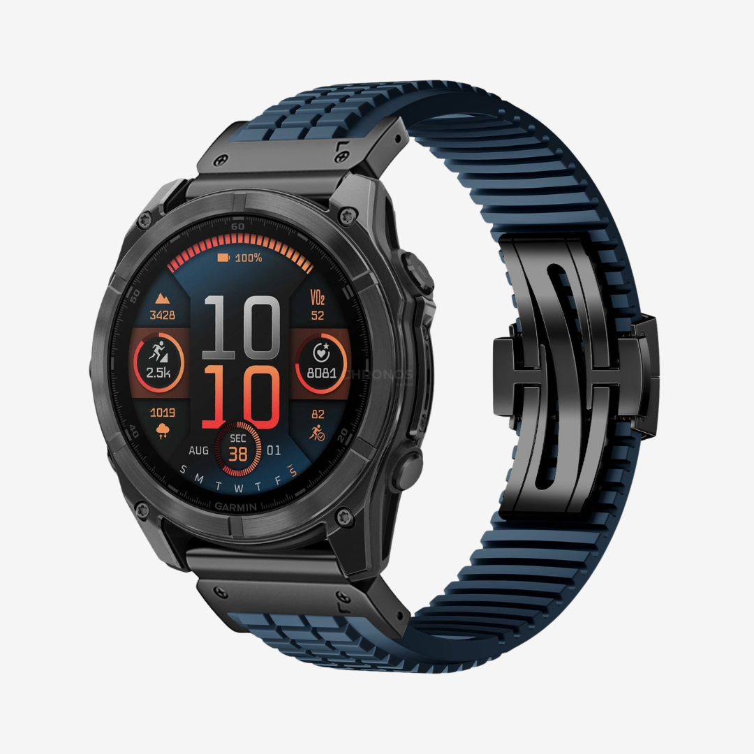 Garmin QuickFit GR Modern Band Upgraded Version - Blue-Black / 22mm - Watch Band