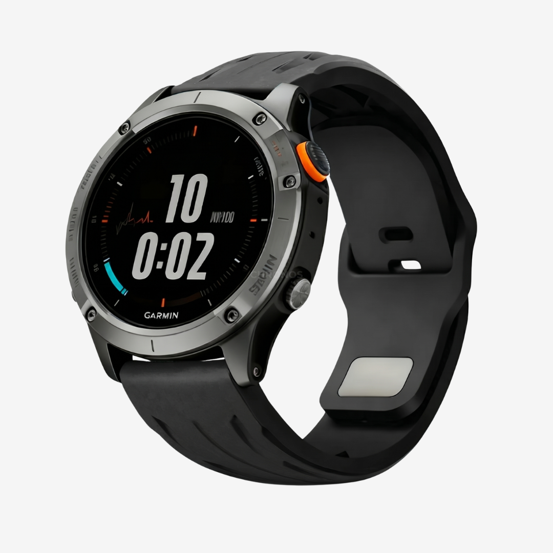 Garmin QuickFit Hypercar Sport Band - Black / 22mm - Watch Band