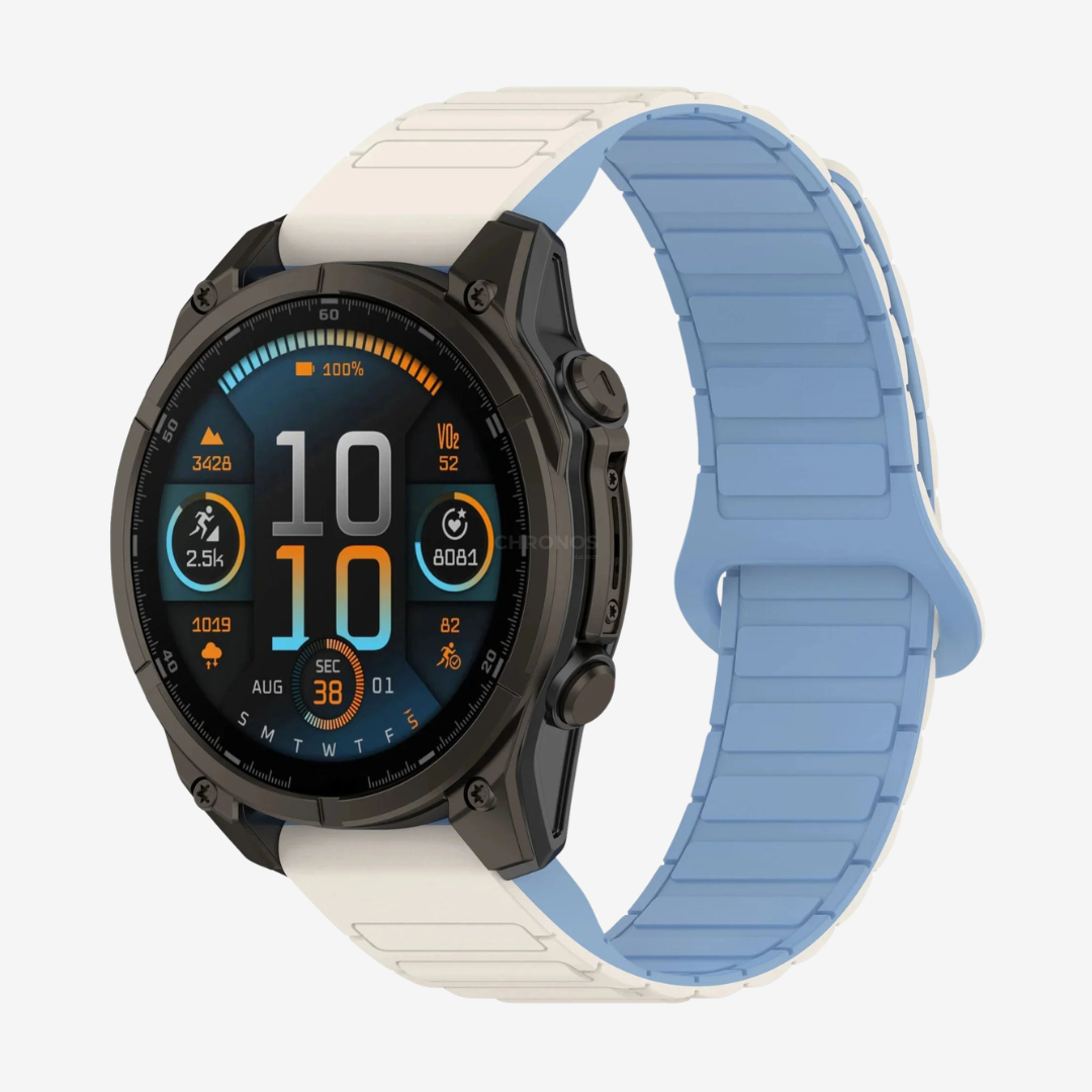 Garmin QuickFit Magnetic Loop Band - White / 20mm - Watch Band