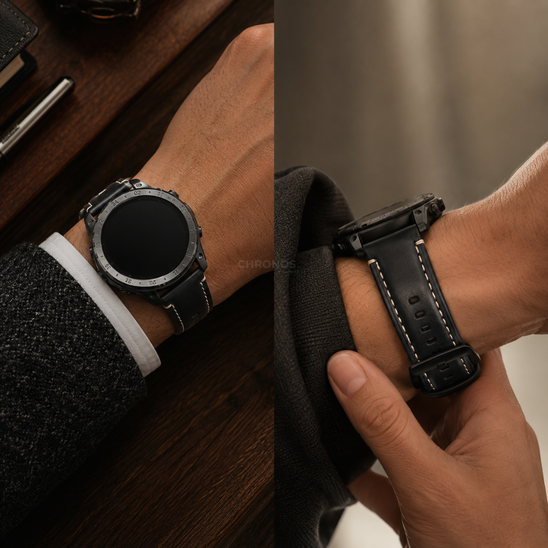 Garmin QuickFit Nappa Leather Band - Watch Band