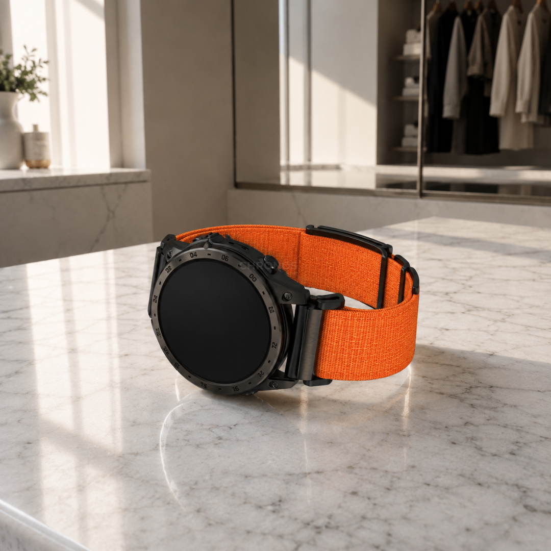 Garmin QuickFit Nylon Canvas Loop Velcro Band - Watch Band