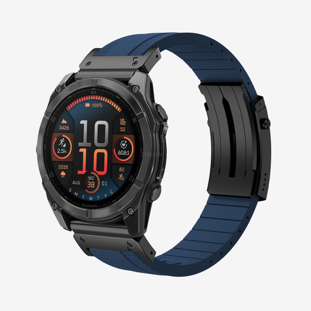 Garmin QuickFit Ocean Luxe Band - Blue-Black / 20mm - Watch Band