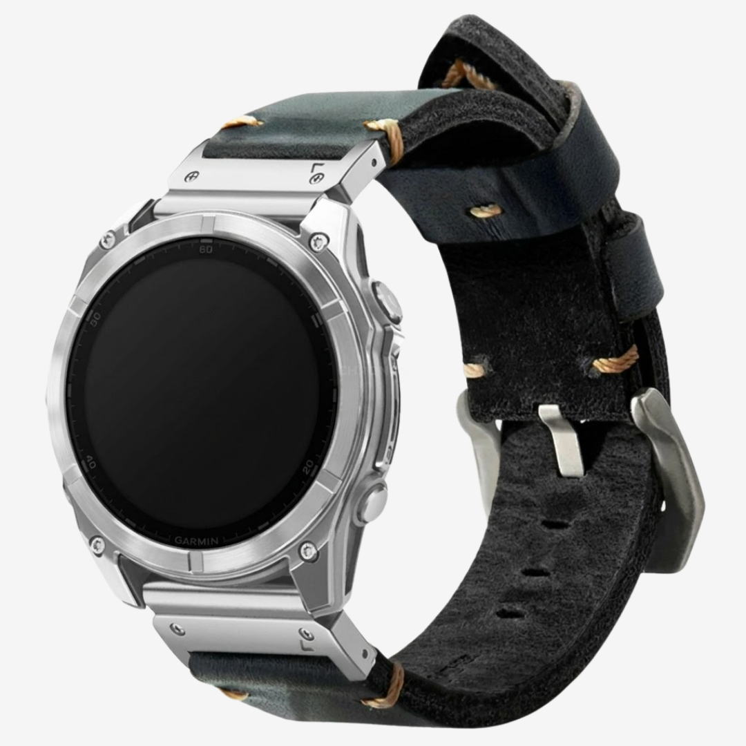 Garmin QuickFit Vintage Leather Band - Watch Band