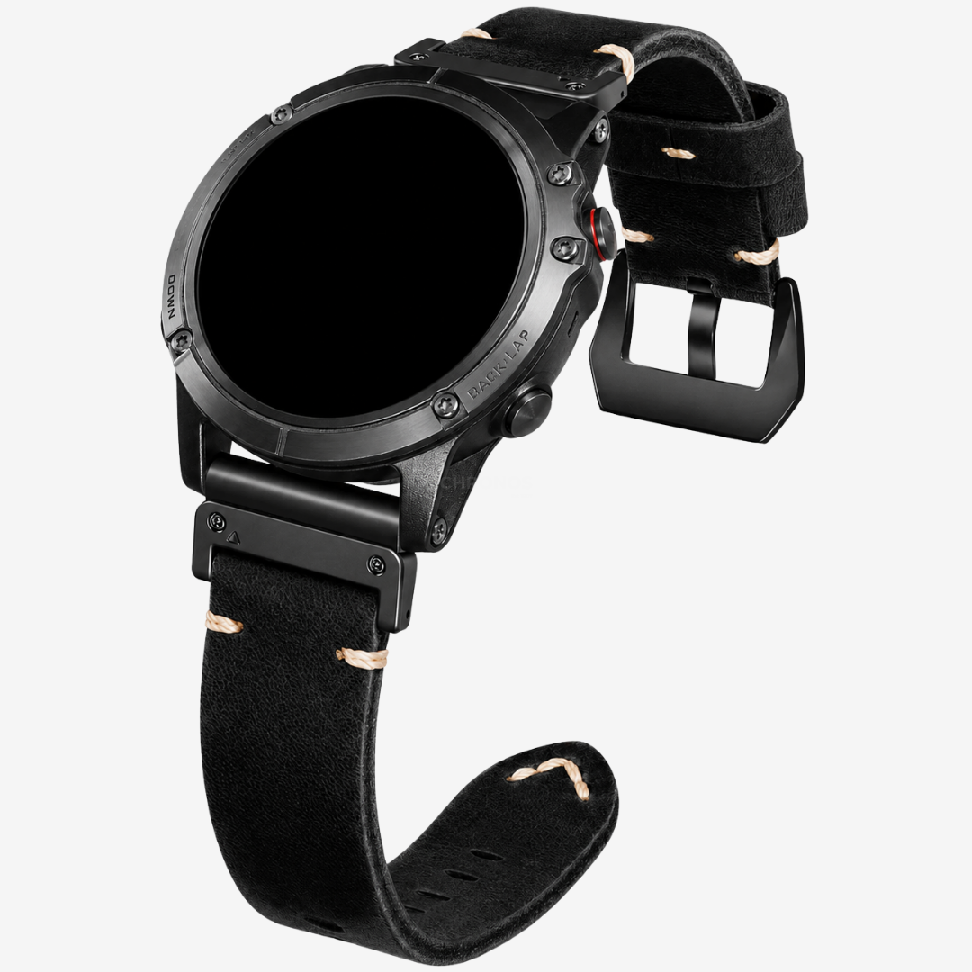 Garmin QuickFit Vintage Leather Band - Watch Band