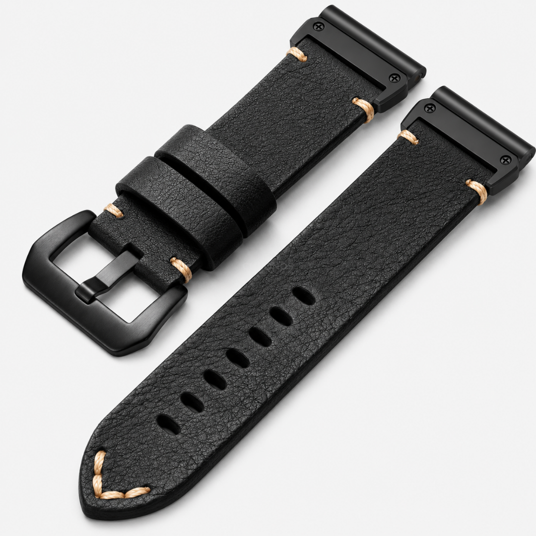 Garmin QuickFit Vintage Leather Band - Watch Band