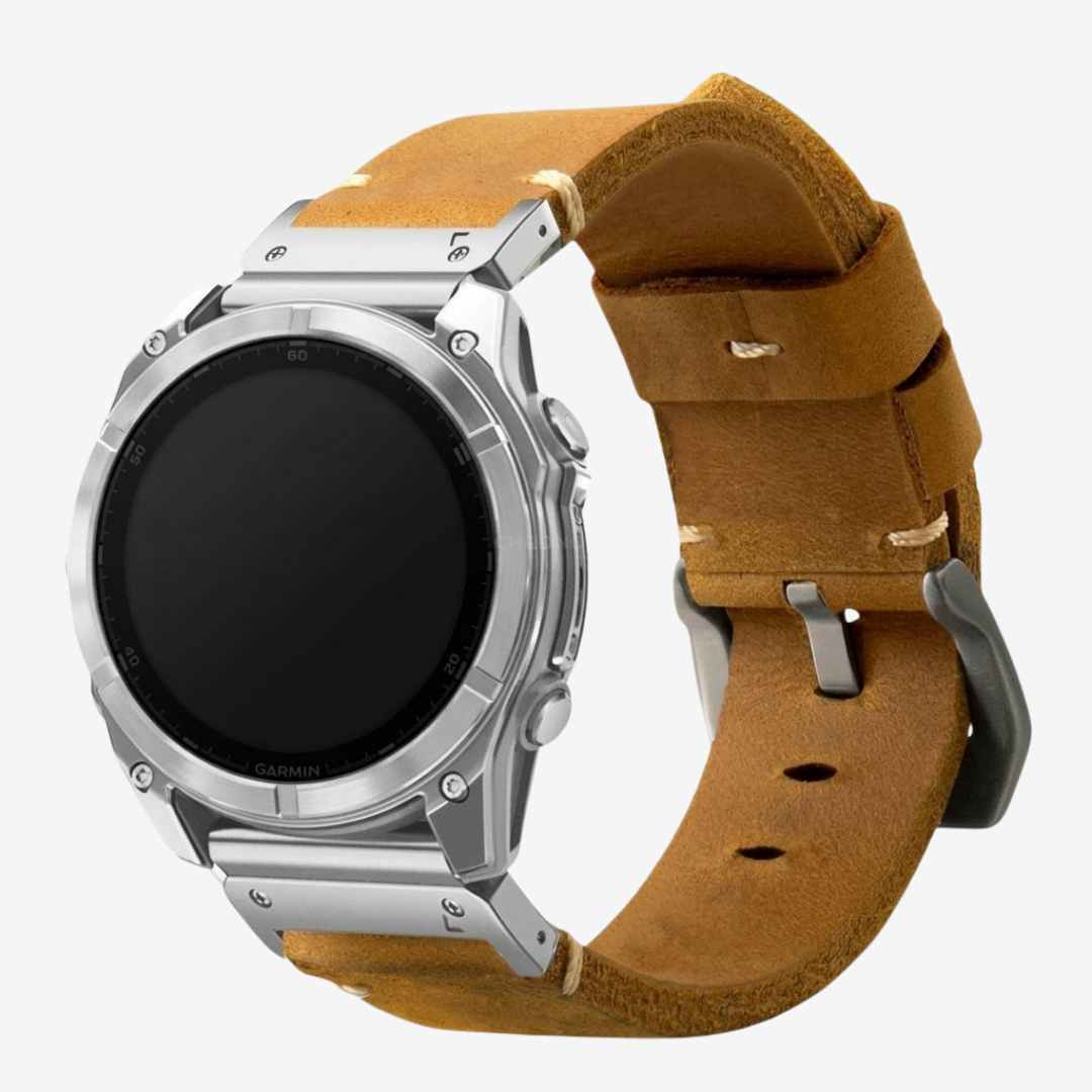 Garmin QuickFit Vintage Leather Band - Watch Band