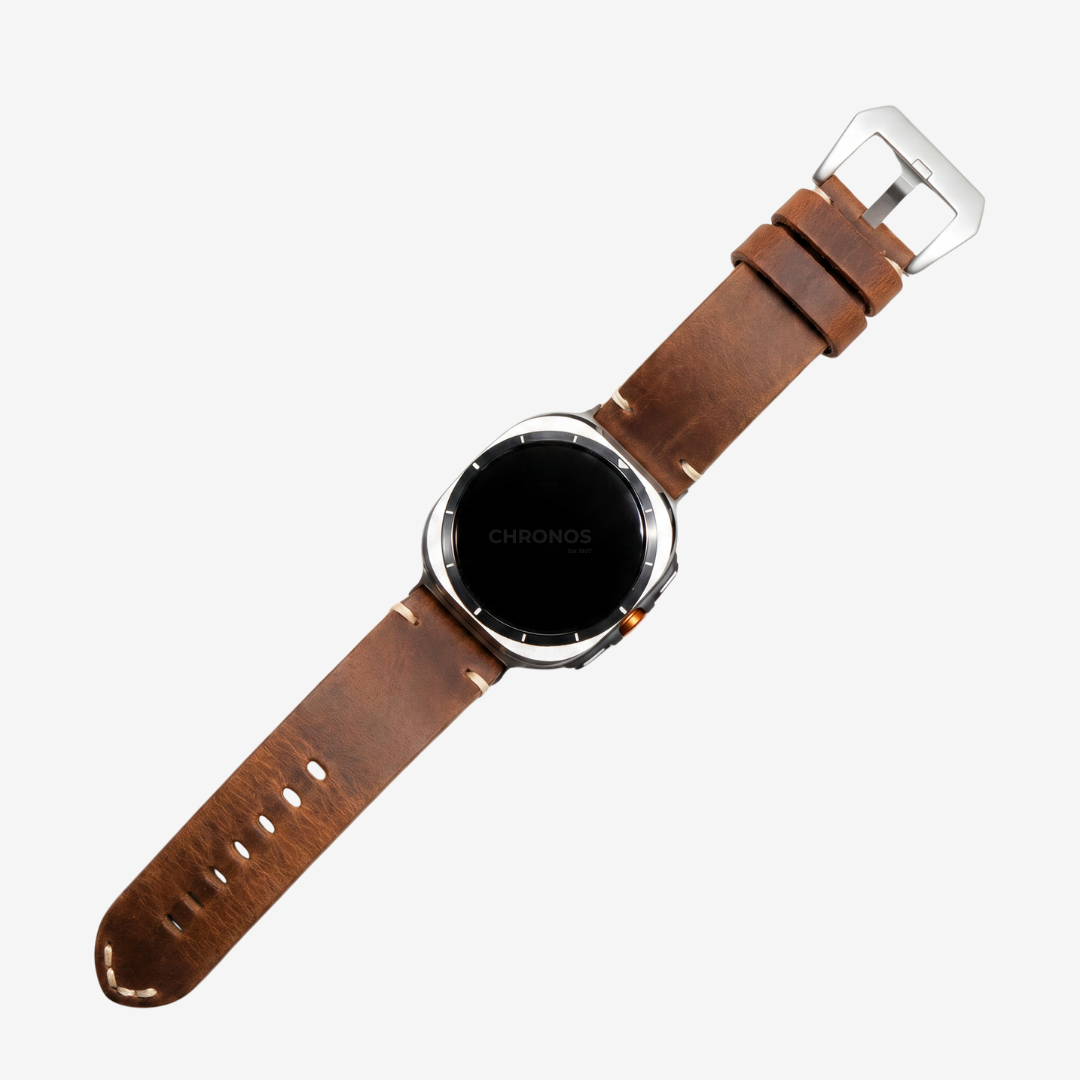 Leather Strap R01 for Samsung Galaxy Watch Ultra - Watch Band